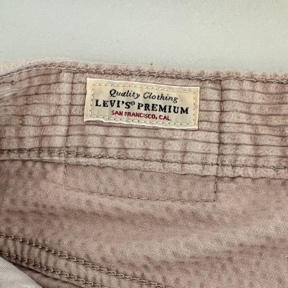 Levi’s CORDUROY RIBCAGE STRAIGHT
ANKLE WOMEN'S PANTS , sz 27 - Picture 10 of 13